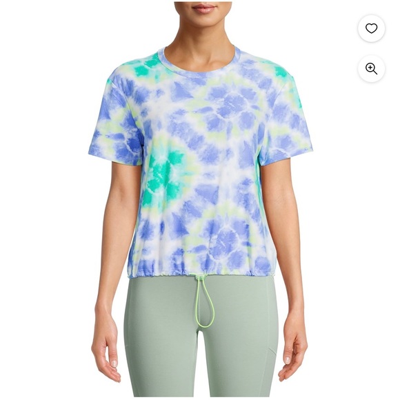 No Boundaries Tops - No Boundaries Juniors Crew Neck Toggle Tee